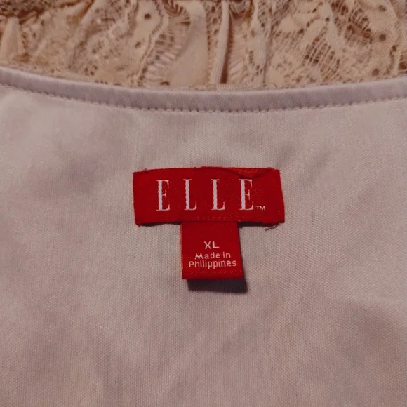 Cream Lace Batwing Top - Picture 6 of 6